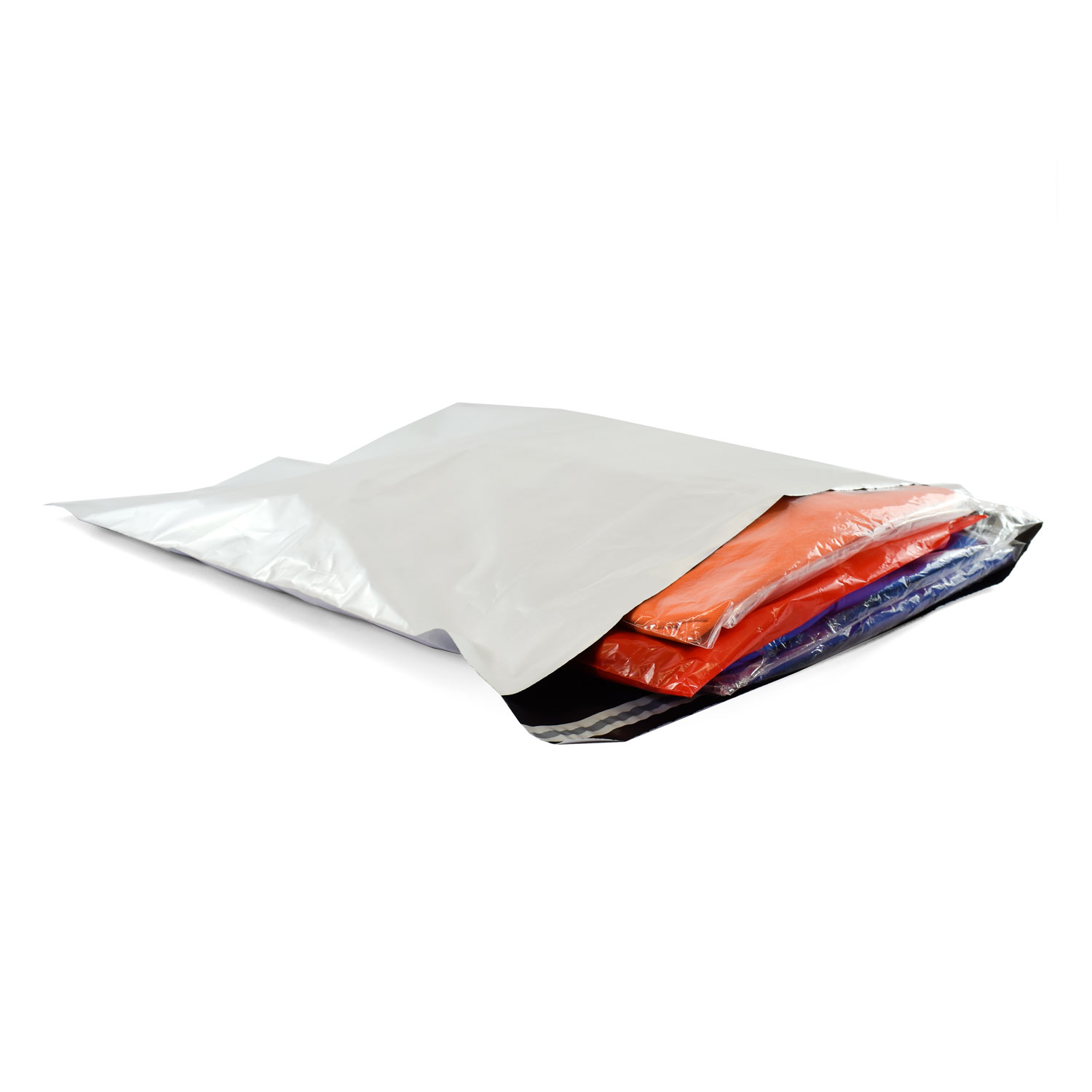 Bolsas de Plástico para envíos de 450x550+50mm I I Sobre para envíos